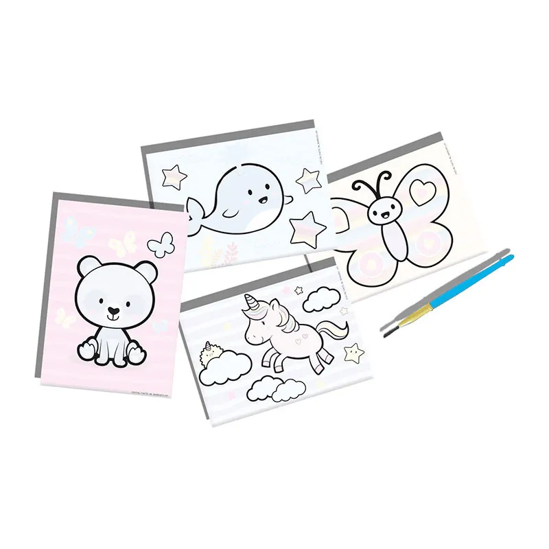 My First Coloriage à l'eau Animaux fant. 4pcs - 12m+-1
