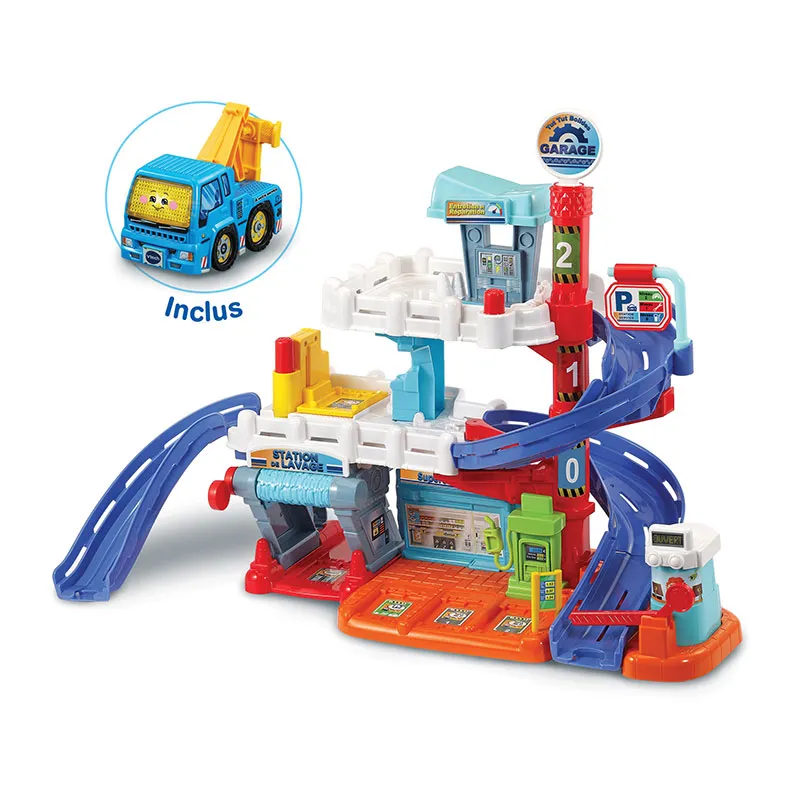 Tut Tut Bolides Maxi Garage interactif + Elie Roi du Rallye - 24m+-1