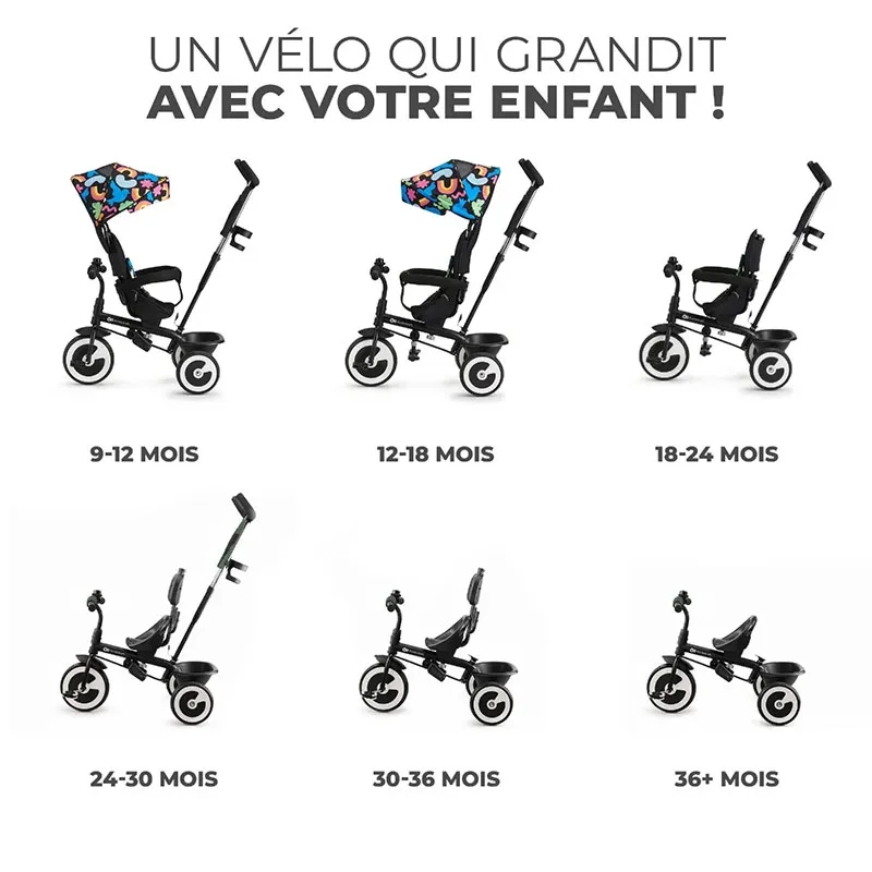 Tricycle Aston Happy Shapes - 9m+-1