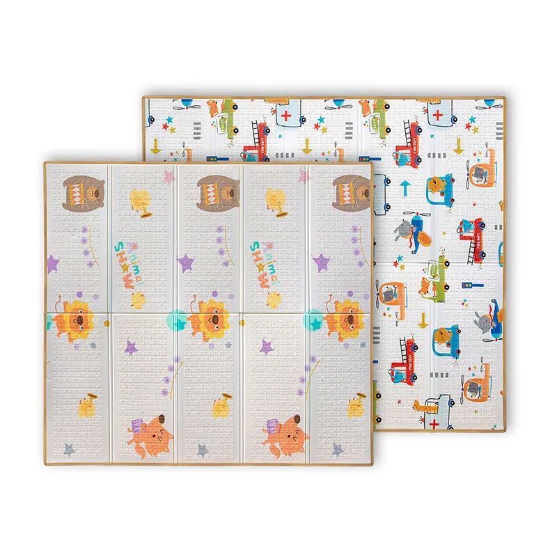 Tapis en mousse pliable double face Cirque/Voitures - 0m+-0