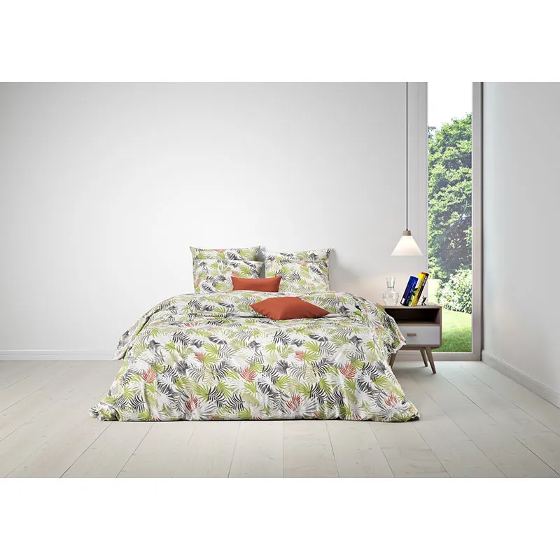 Parure 3pcs Coton Tokyo Vert-1
