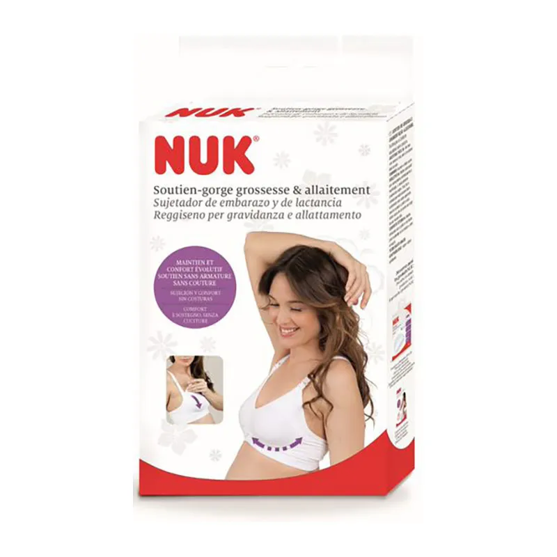 Soutien-gorge d'allaitement - Blanc-1