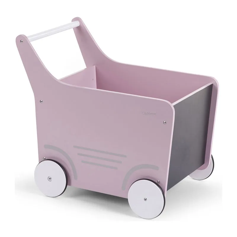 Porteur bébé Bois Rose - 49x34x43cm-1