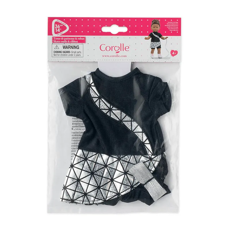 Tenue patinage & Ruban poupée ma Corolle 36cm - 4+-3