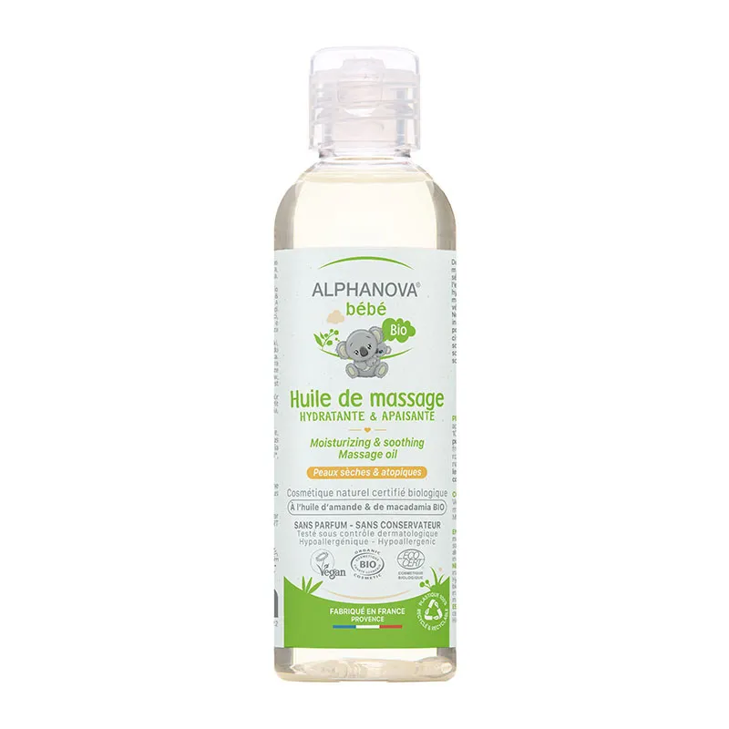 2 Huiles de massage Bébé BIO - 2x100ml-1