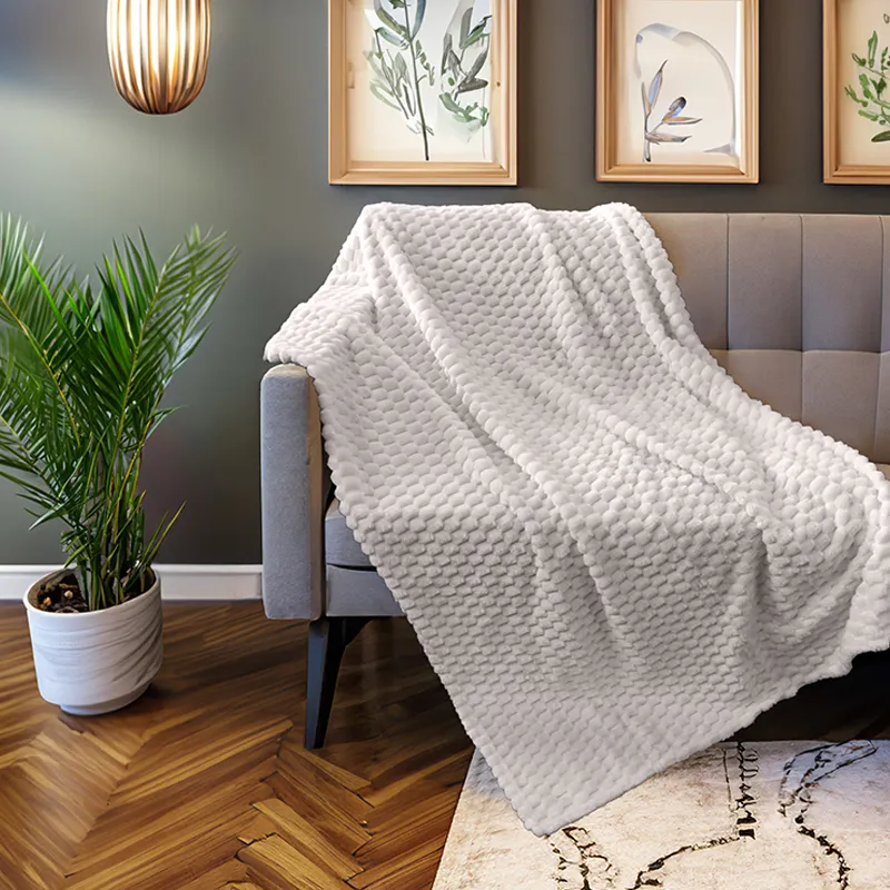 Plaid Argent - 130x180cm-0