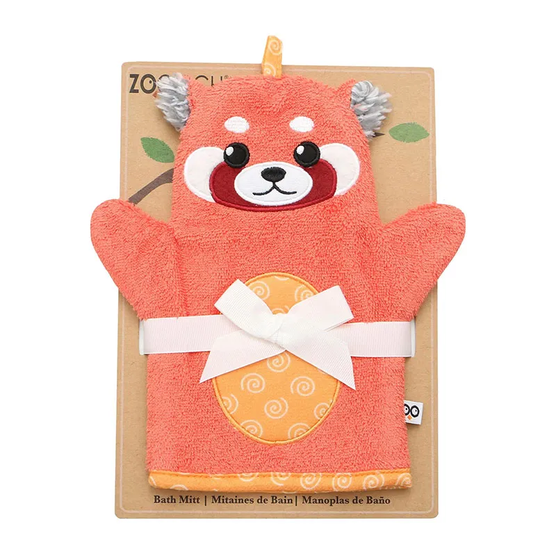 Gant de bain Coton Marionnette - Panda-1