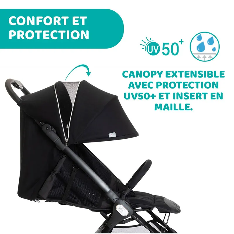 Poussette Compacte We Black - 0m+-5