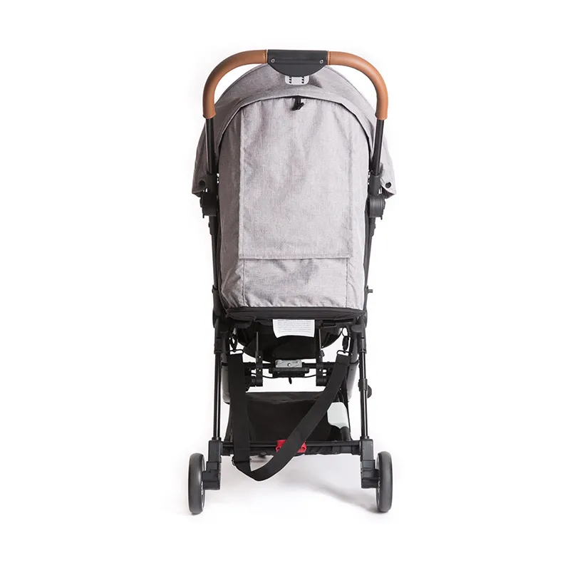Poussette Genius ultra-compacte Gris clair - 47x43x23cm-13