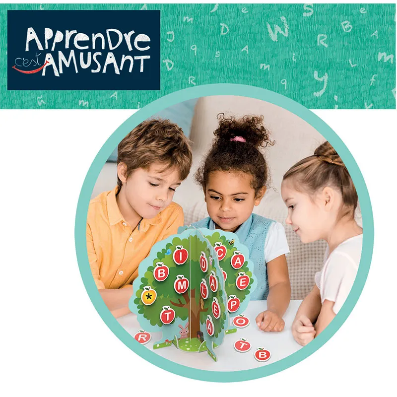 Jeux éducatif L’arbre des lettres - 5+-2
