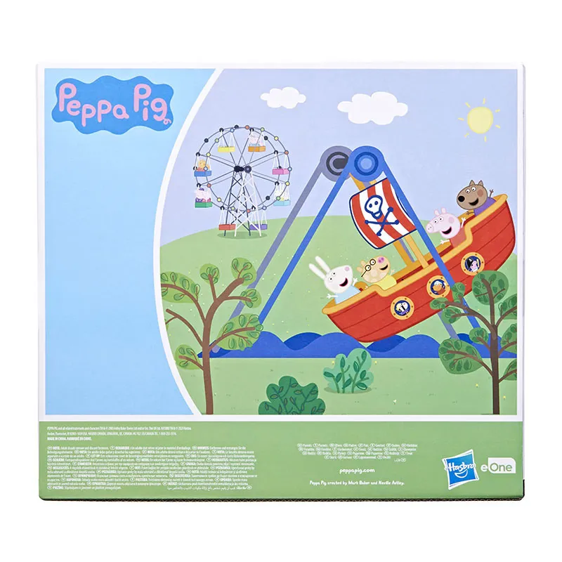 Manège Bateau Pirate & 2 Figurines Peppa Pig - 36m+-6