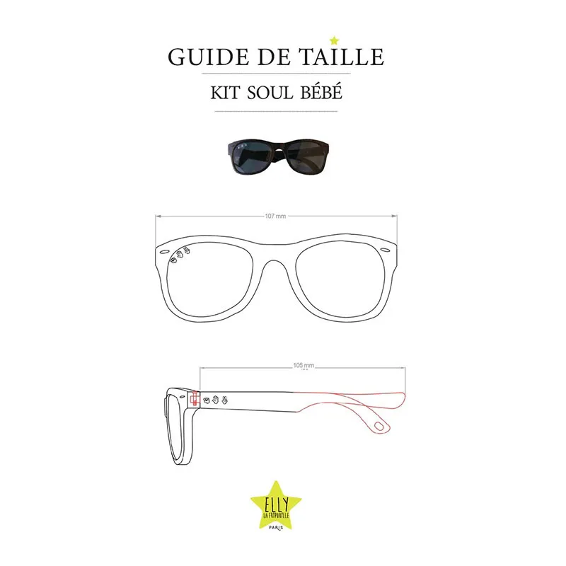 Lunettes de soleil Anti-UV Cat.3 - Red Mcfly - ELLY LA FRIPOUILLE-4