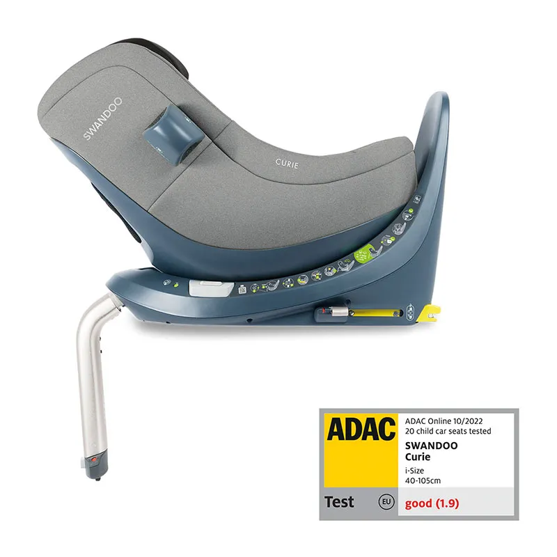 Siège-auto Curie i-Size/isofix 40-105cm - Sesame Grey-1