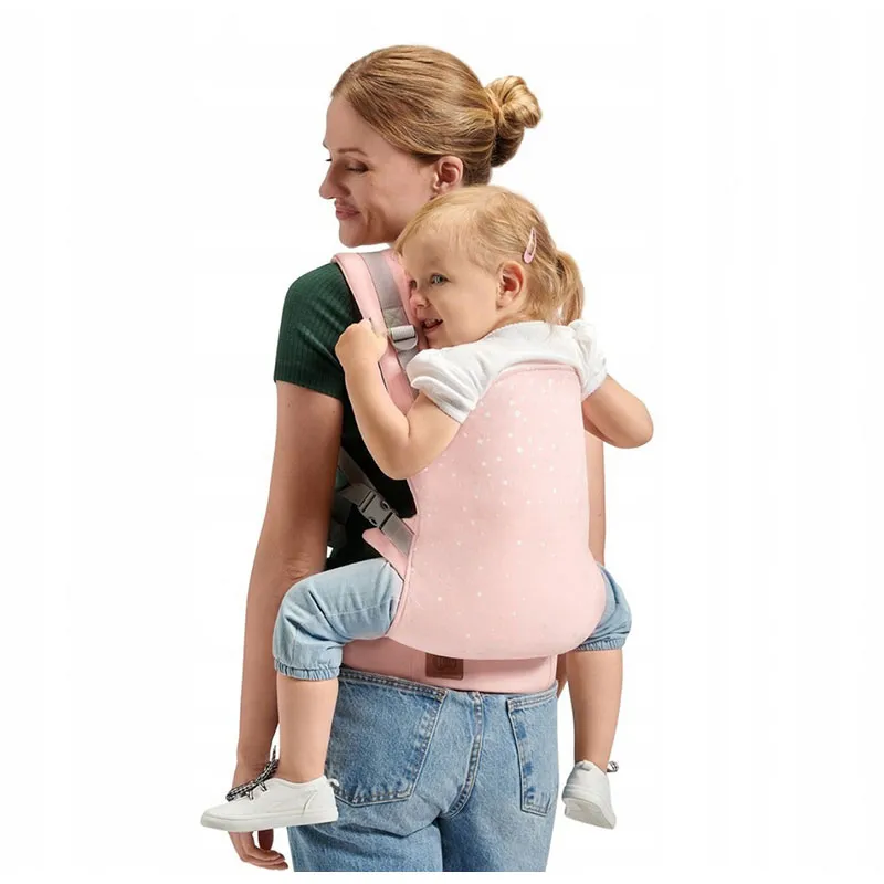 Porte bébé Nino Confetti Rose - 3m+-1