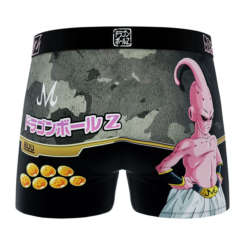 4 boxers homme Dragon Ball Z - Bleu/Rose/Noir/Orange-3