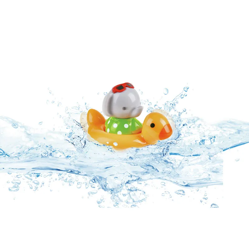 Jouet de bain Eléphant et sa bouée - 18m+-4