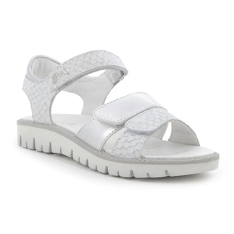 Sandales Axel - Blanc/Argent-1