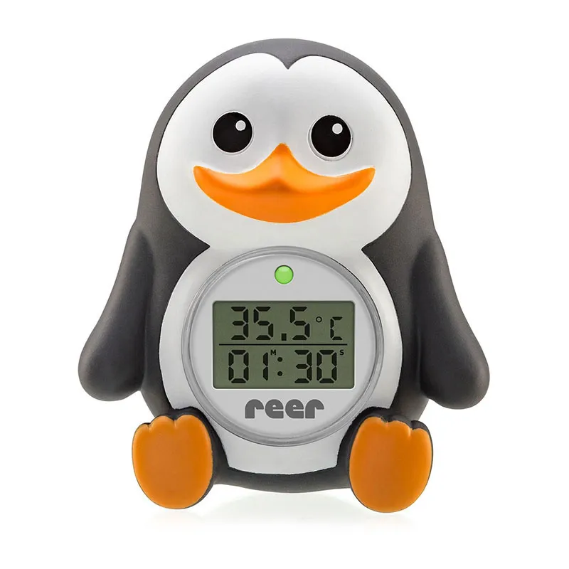 Thermomètre de bain numérique 2 en 1 - Pingouin-0