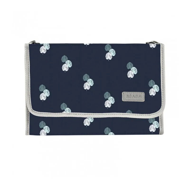 Pochette à langer nomade Jungle - Bleu-3