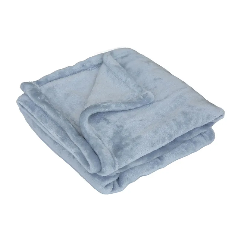 Couverture Microdoux Bleuet - 75x100cm-0