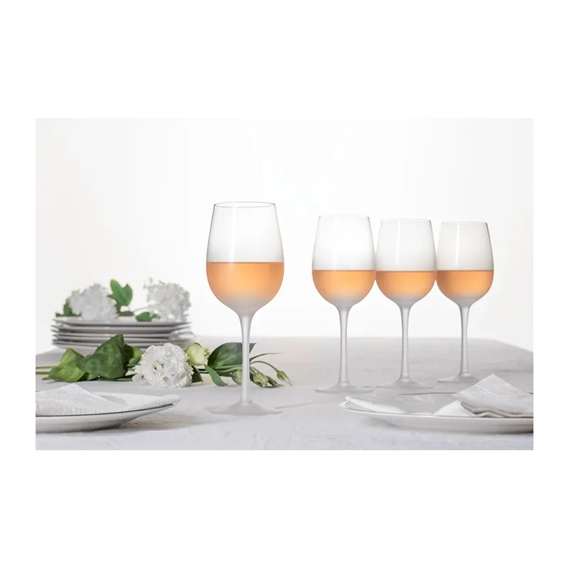 6 verres à vin Givrés - 38cl-1