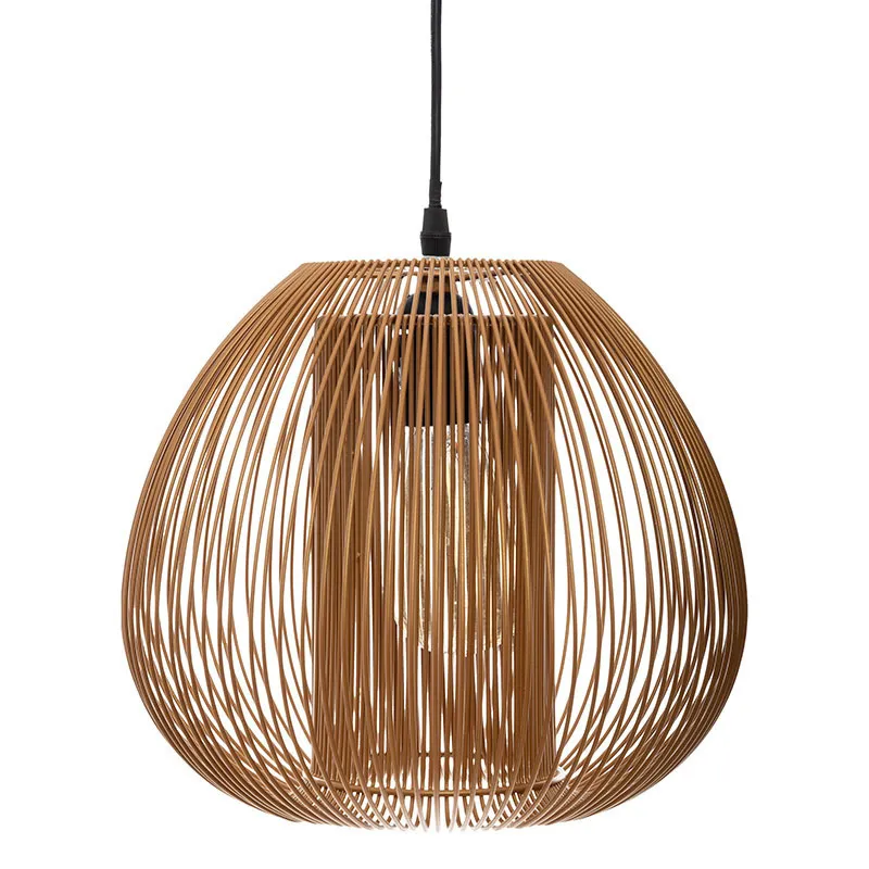 Suspension filaire Noda Cuivre - 27,5x25cm-0