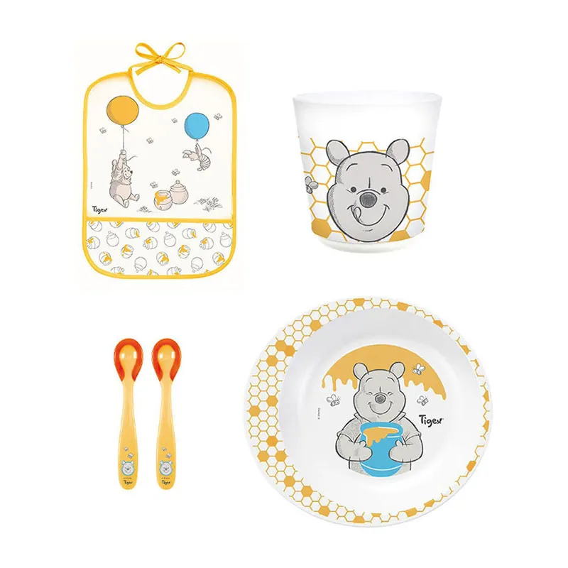Coffret Vaisselle 5pcs Winnie - 6m+-0