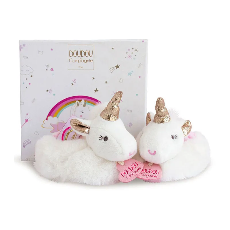 Chaussons hochet Lucie la Licorne - 0-6mois-0