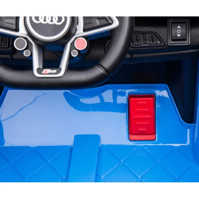 Voiture à batterie Audi R8 Spyder Bleu  - 36m+-14