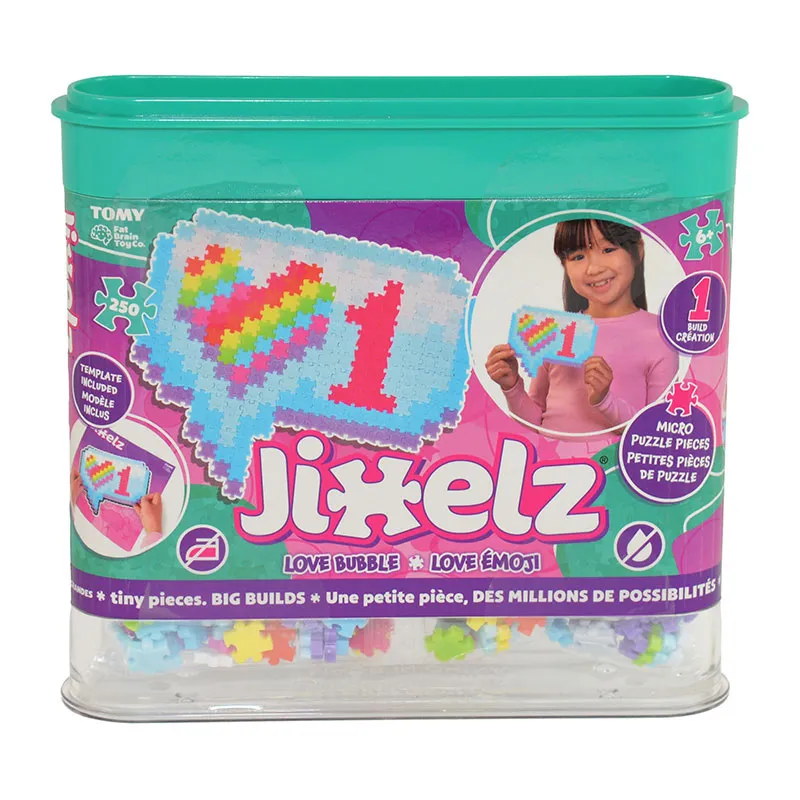 Jeu de construction Love Emoji Jixelz 250pcs - 6+-6