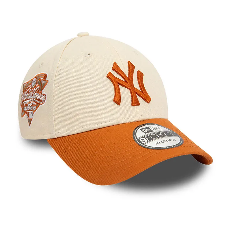 Casquette 9Forty New York Yankees Patch Adulte - Beige-2