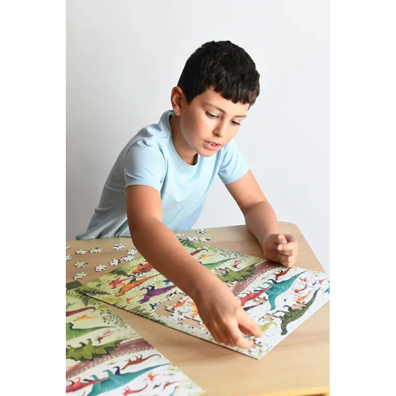 Puzzle éducatif 280pcs Les Dinosaures - 7+-5