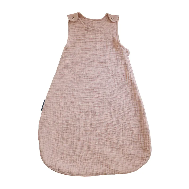 Gigoteuse Gaze de coton BIO été Uni Rose - TOG.0,5-1