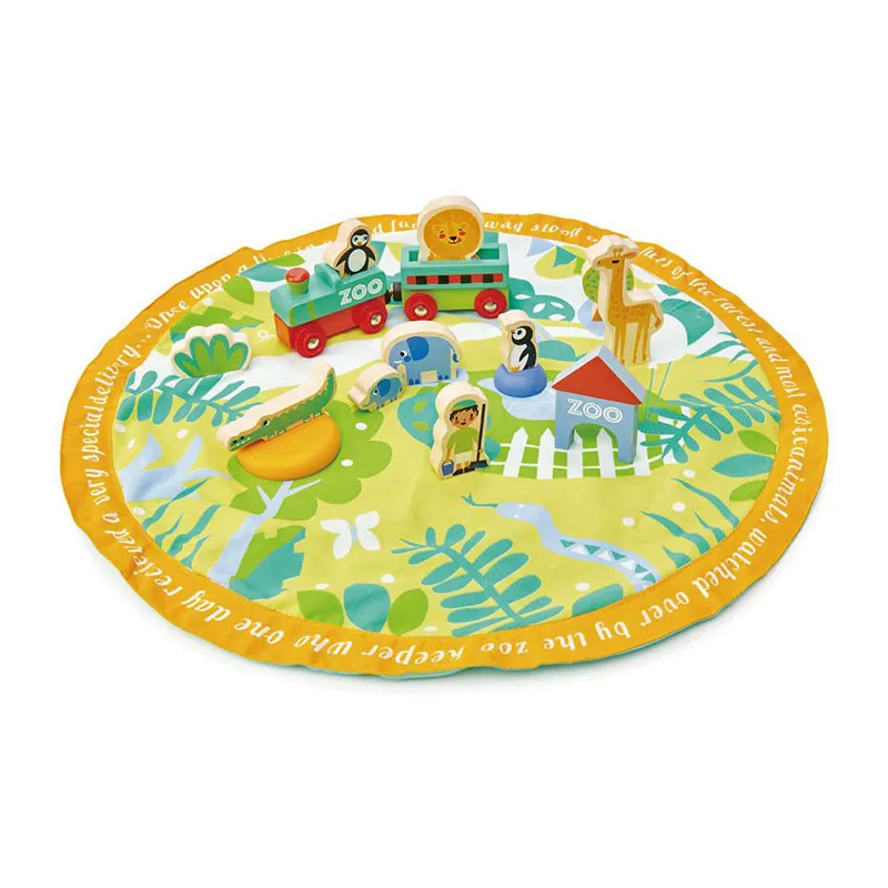 Parc Safari avec sac de rangement 16pcs - 36m+-0