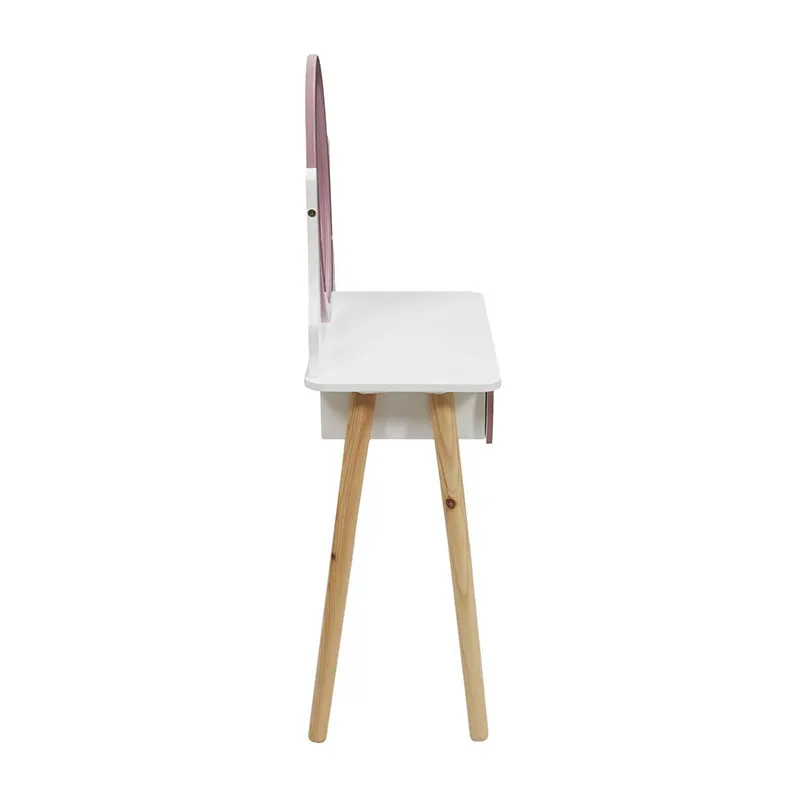 Coiffeuse Bois Madame Princesse - 55x108x30cm-3