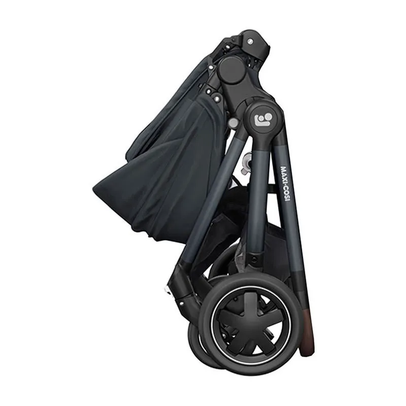 Trio Poussette Compacte Adorra2 + Cosi Tinca sans base + Nacelle Jade Gris - 0m+-6