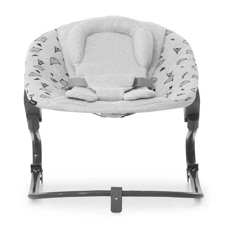 Transat Alpha Bouncer 2en1 Premium Gris - 0m+ - HAUCK-4
