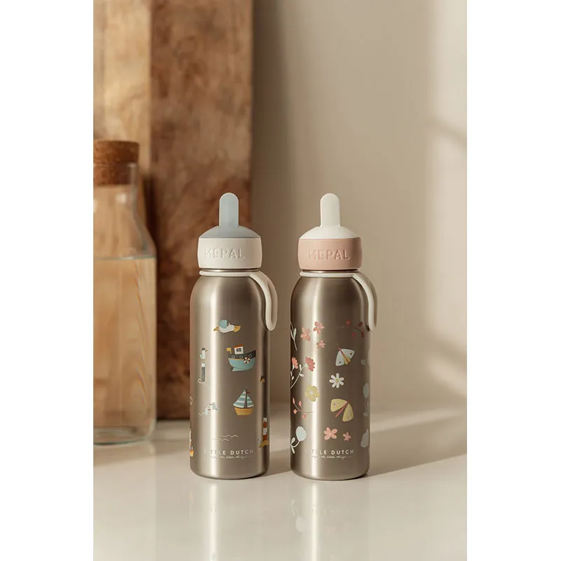 Gourde isotherme flip-up campus Flowers & Butterflies - 350ml-6