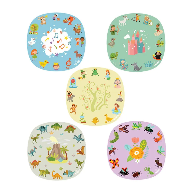 5 Disques pour lecteur Timio Set 4 - 24m+-3