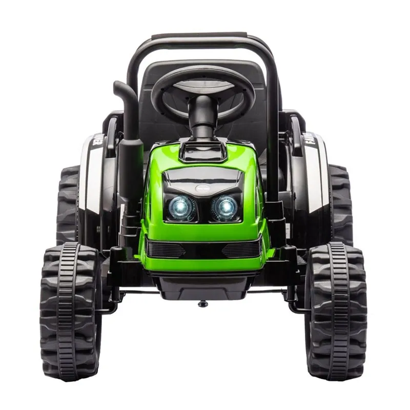 Tracteur à batterie avec remorque Farmer Vert - 36m+-1
