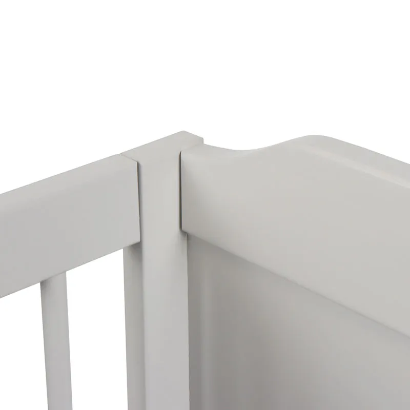 Lit bébé évolutif Opéra Gris - 70x140cm-4