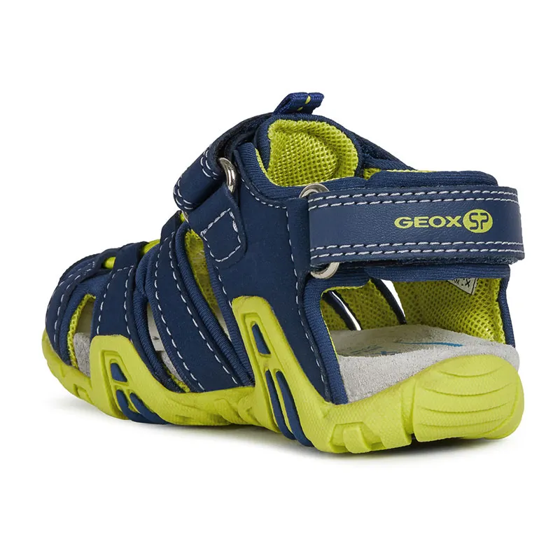 Sandales Kraze - Bleu Marine/Citron-2
