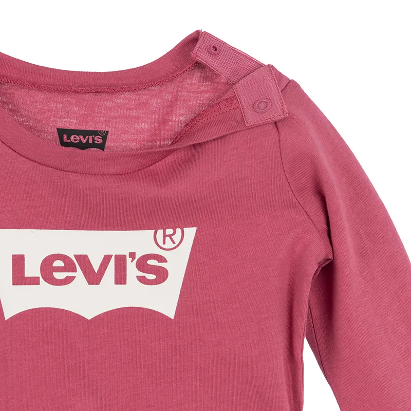 Sweat Bébé Batwing - Rose Wine-3