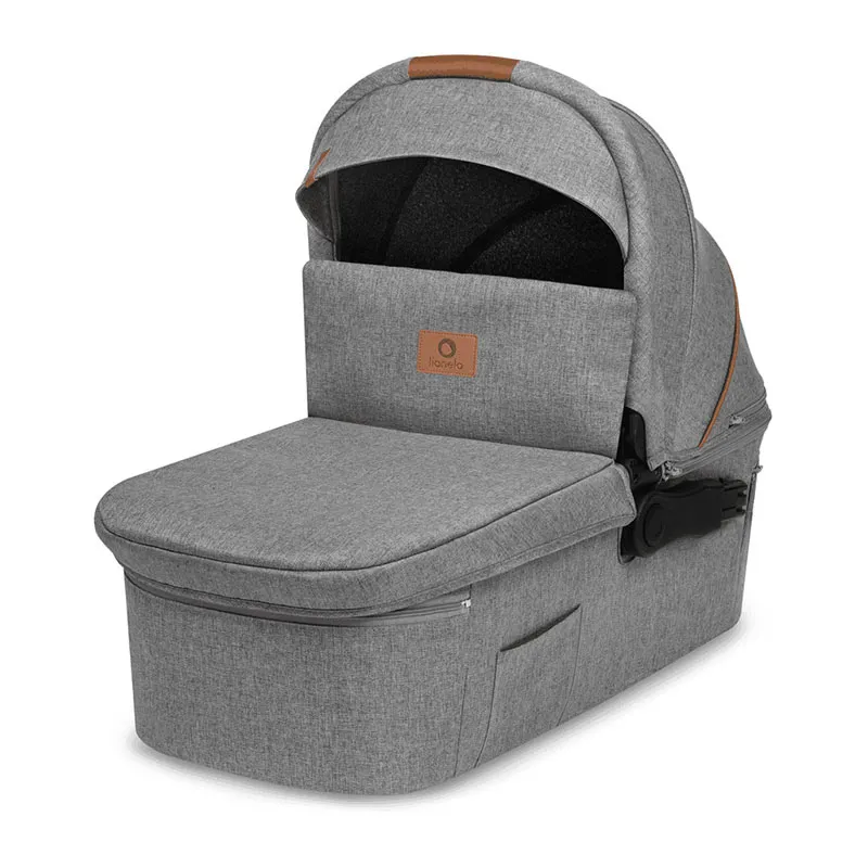 Trio Poussette Mari Tour + Nacelle + Cosy Gr.0+ - Gris Stone-12