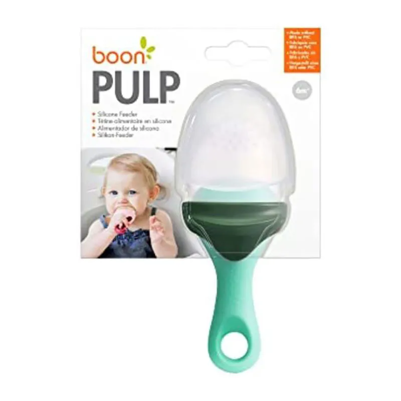 Sucette alimentaire Pulp Silicone Menthe - 6m+-5