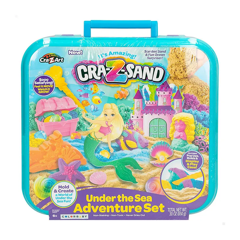 Kit créatif Sable à modeler Sous l'océan - 6+-0