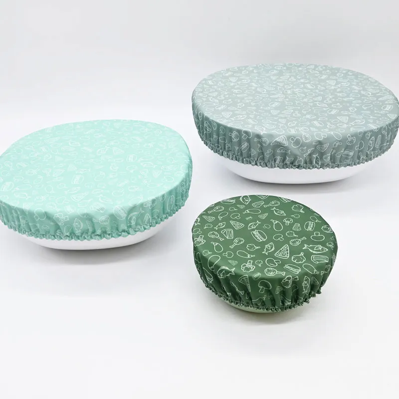 Kit 10 couvre-plats tissu - Food -1