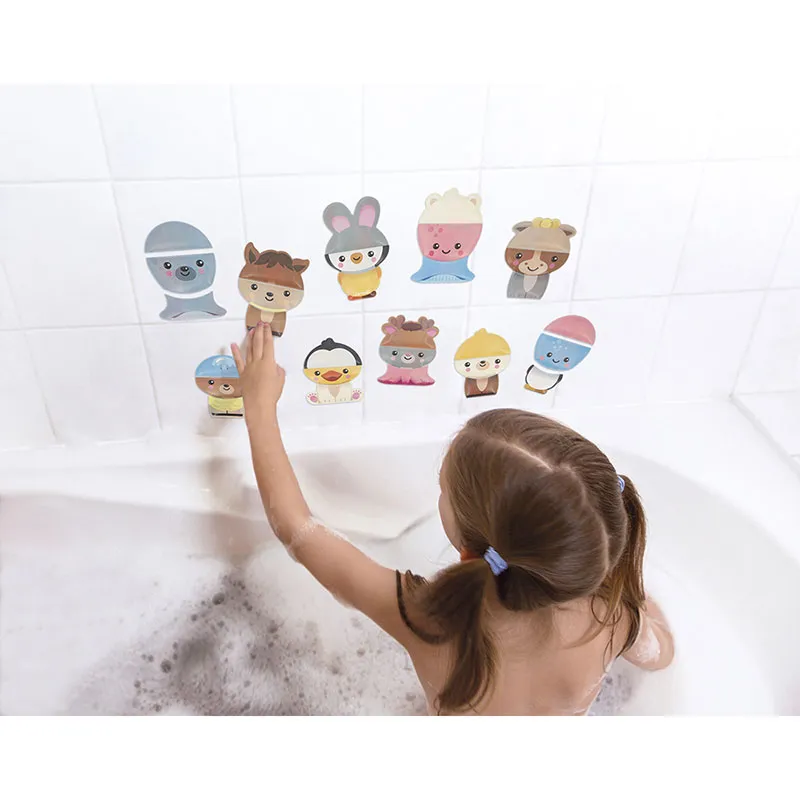 Jeu de bain Mix & Match Animaux 30pcs - 24m+-1