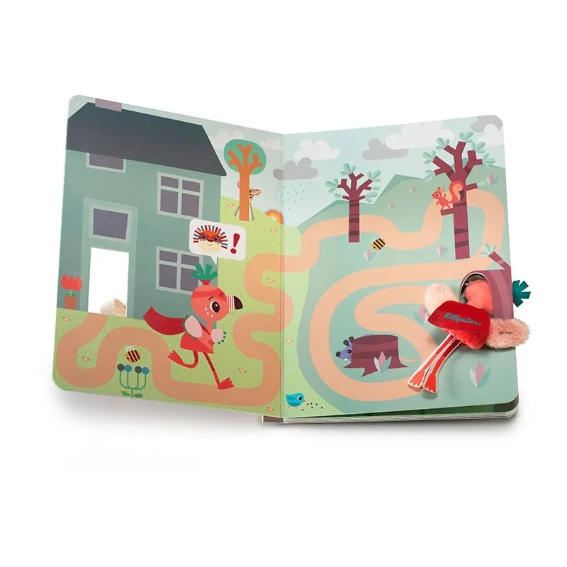Livre labyrinthe Wonder Anaïs le flamant rose - 24m+-4