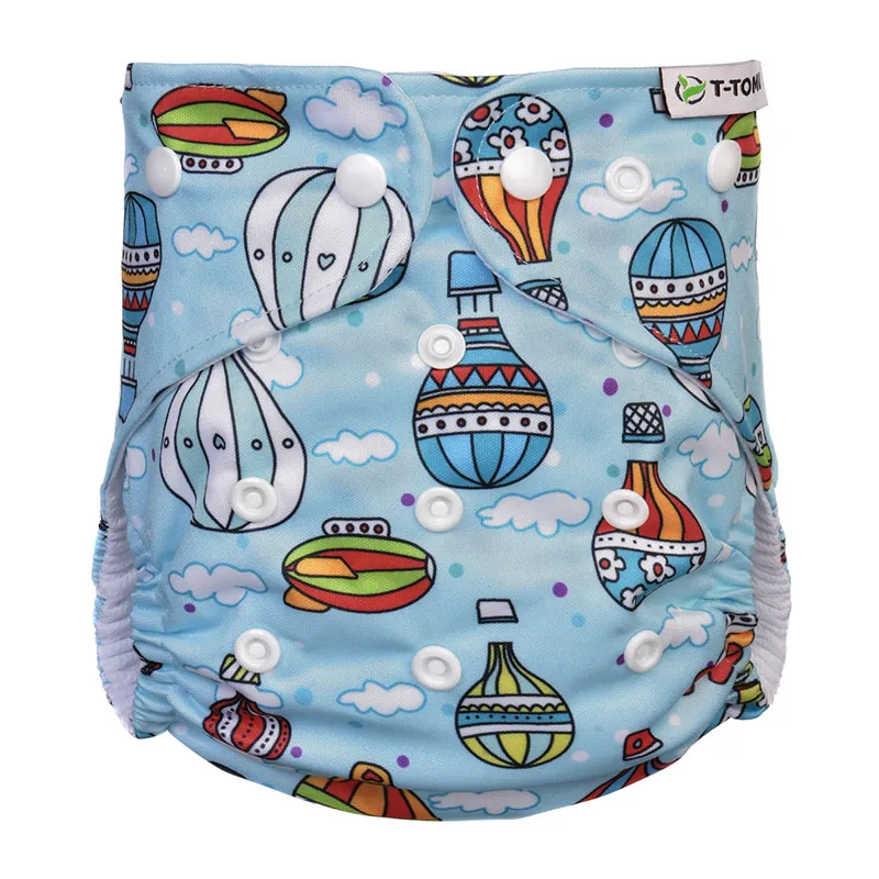 Couche lavable pressions 3-15kg - Montgolfière-0